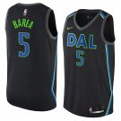 Men/Youth's dallas mavericks #5 j.j. barea city edition swingman jersey black