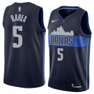 Men/Youth's dallas mavericks #5 j.j. barea statement jersey swingman navy