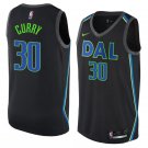 Men/Youth's dallas mavericks #30 seth curry city edition swingman black jersey