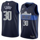 Men/Youth's dallas mavericks #30 seth curry statement jersey swingman navy