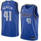 Men/Youth's dallas mavericks #41 dirk nowitzki royal new swingman icon edition jersey