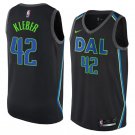 Men/Youth's dallas mavericks #42 maxi kleber city edition swingman black jersey