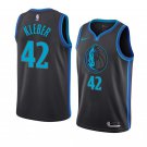Men/Youth's dallas mavericks #42 maxi kleber swingman city edition jersey black