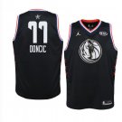 Men/Youth's Dallas Mavericks #77 Black Luka Doncic 2019 All-Star Game Swingman Jersey