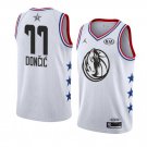 Men/Youth's Dallas Mavericks #77 Luka Doncic 2019 All-Star Game Swingman Jersey White
