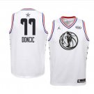 Men/Youth's Dallas Mavericks #77 White Luka Doncic 2019 All-Star Game Swingman Jersey