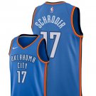 Men/Youth's dennis schroder #17 oklahoma city thunder swingman icon edition jersey