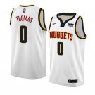 Men/Youth's denver nuggets #0 isaiah thomas white jersey swingman