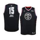 Men/Youth's Denver Nuggets #15 Black Nikola Jokic 2019 All-Star Game Swingman Jersey