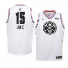 Men/Youth's Denver Nuggets #15 White Nikola Jokic 2019 All-Star Game Swingman Jersey