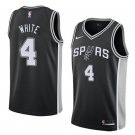 Men/Youth's derrick white #4 san antonio spurs swingman icon edition jersey