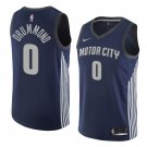 Men/Youth's detroit pistons #0 andre drummond city edition swingman navy jersey