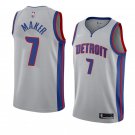 Men/Youth's detroit pistons #7 thon maker statement jersey gray