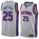 Men/Youth's detroit pistons #25 reggie bullock statement jersey swingman silver