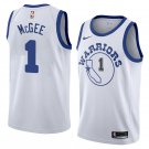 Men/Youth's golden state warriors #1 javale mcgee hardwood classics swingman jersey white