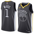 Men/Youth's Golden state warriors #1 javale mcgee statement swingman jersey black