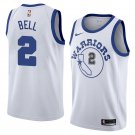 Men/Youth's golden state warriors #2 jordan bell hardwood classics swingman jersey white