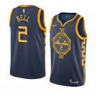 Men/Youth's golden state warriors #2 jordan bell swingman city edition jersey navy