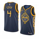 Men/Youth's golden state warriors #4 quinn cook swingman city edition jersey navy