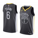 Men/Youth's Golden state warriors #6  nick young statement swingman jersey black