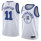 Men/Youth's golden state warriors #11 klay thompson hardwood classics swingman jersey white