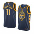 Men/Youth's golden state warriors #11 klay thompson swingman city edition jersey navy