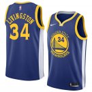 Men/Youth's Golden state warriors #34 shaun livingston blue new swingman icon edition jersey