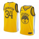 Men/Youth's golden state warriors #34 shaun livingston earned edition jersey gold