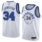 Men/Youth's golden state warriors #34 shaun livingston hardwood classics swingman jersey white