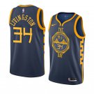 Men/Youth's golden state warriors #34 shaun livingston swingman city edition jersey navy