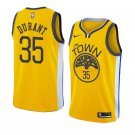 Men/Youth's golden state warriors #35 kevin durant earned edition jersey gold