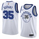 Men/Youth's golden state warriors #35 kevin durant hardwood classics swingman jersey white