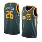 Men/Youth's utah jazz #26 kyle korver earned edition jersey