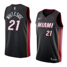 Men/Youth's hassan whiteside #21 miami heat swingman icon edition jersey