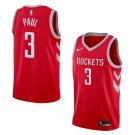 Men/Youth's houston rockets #3 chris paul red swingman jersey icon edition