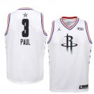 Men/Youth's Houston Rockets #3 White Chris Paul 2019 All-Star Game Swingman Jersey
