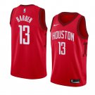 Men/Youth's houston rockets #13 james harden earned edition jersey red