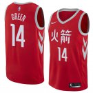 Men/Youth's houston rockets #14 gerald green city edition swingman red jersey