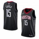 Men/Youth's houston rockets #15 clint capela swingman statement edition black jersey