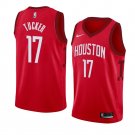 Men/Youth's houston rockets #17 p.j. tucker earned edition jersey red