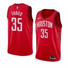 Men/Youth's houston rockets #35 kenneth faried earned edition jersey Red