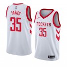 Men/Youth's houston rockets #35 kenneth faried white jersey