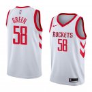 Men/Youth's houston rockets #58 gerald green white jersey swingman