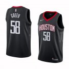 Men/Youth's houston rockets #58 swingman black gerald green statement jersey