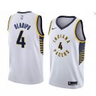 Men/Youth's indiana pacers #4 swingman victor oladipo white jersey