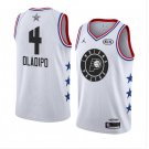 Men/Youth's Indiana Pacers #4 Victor Oladipo 2019 All-Star Game Swingman Jersey White