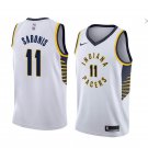 Men/Youth's indiana pacers #11 domantas sabonis jersey white swingman