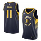 Men/Youth's indiana pacers #11 domantas sabonis swingman icon edition navy jersey