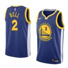 Men/Youth's jordan bell #2 golden state warriors swingman icon edition jersey