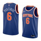 Men/Youth's kristaps porzingis #6  new york knicks swingman icon edition jersey